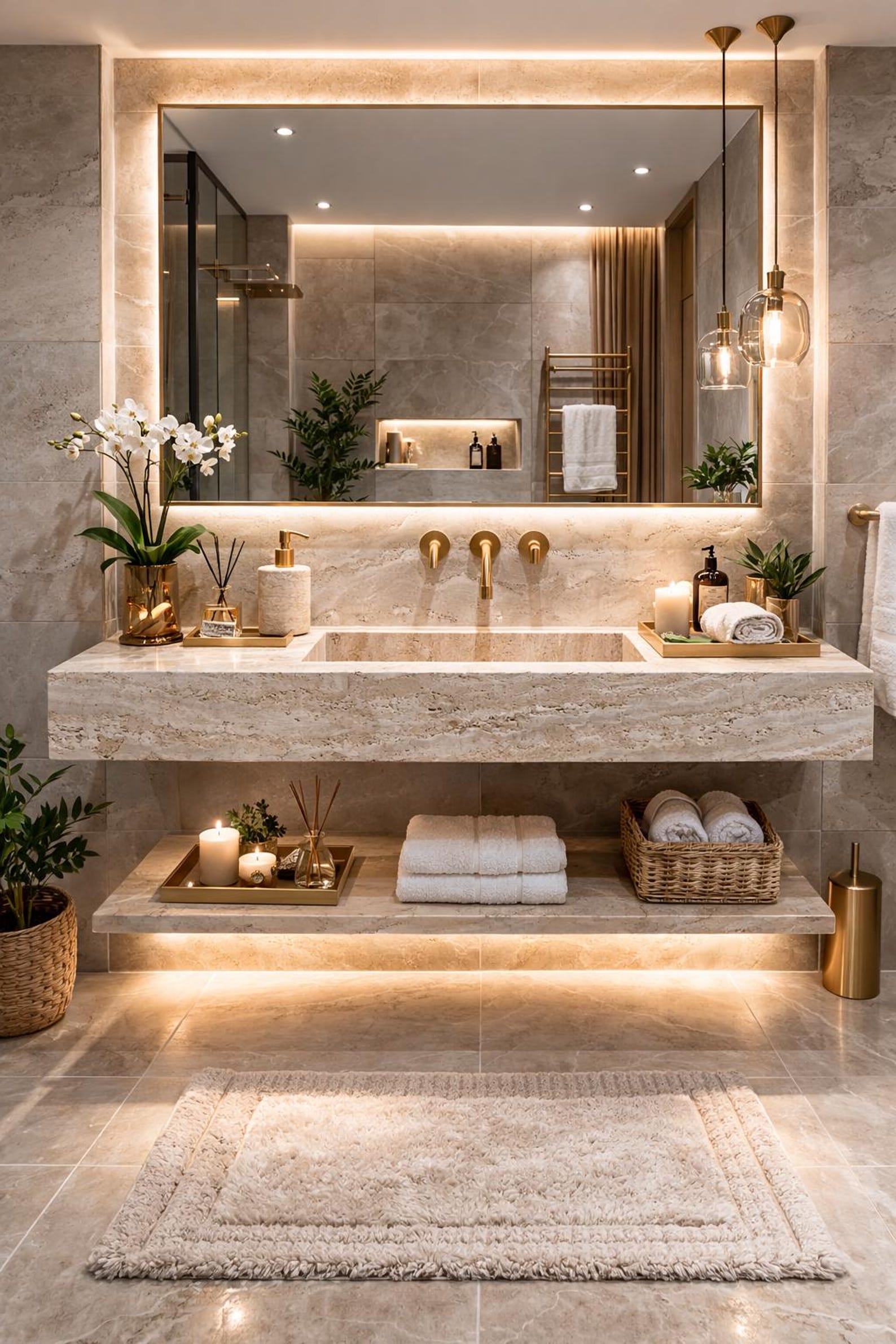 Wall-mounted basins
